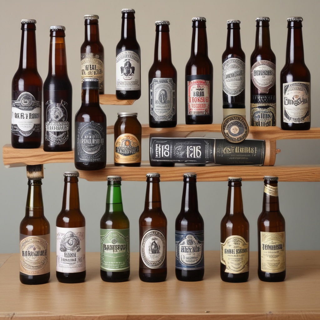 Artisanal beer selection two